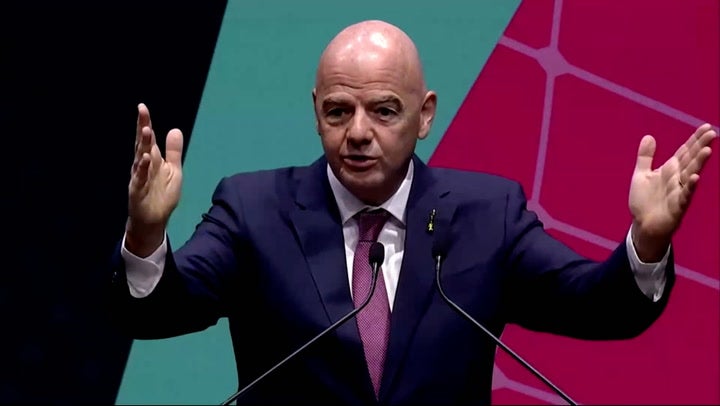 Infantino said women should ‘pick the right battles’