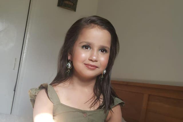 <p>Sara Sharif whose father Urfan Sharif is being sought by detectives investigating her murder in Woking (Surrey Police/PA)</p>