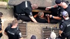 Missing child stuck in storm drain rescued in Tennessee