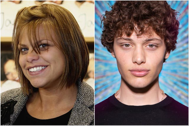 <p>Jade Goody and Bobby Brazier</p>