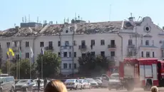Ukraine-Russia war – live: Zelensky vows revenge over deadly Chernihiv ‘terror attack’