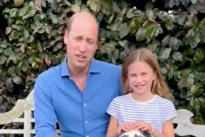 Prince William and Princess Charlotte