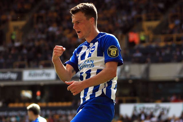 Solly March scored a brace as Brighton beat Wolves (Bradley Collyer/PA)