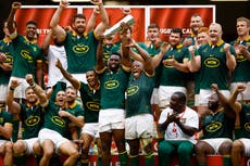 South Africa send message to Rugby World Cup rivals with Wales demolition