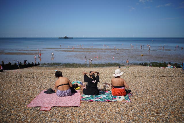 The Met Office has forecast sunny spells for Sunday (Yui Mok/PA)