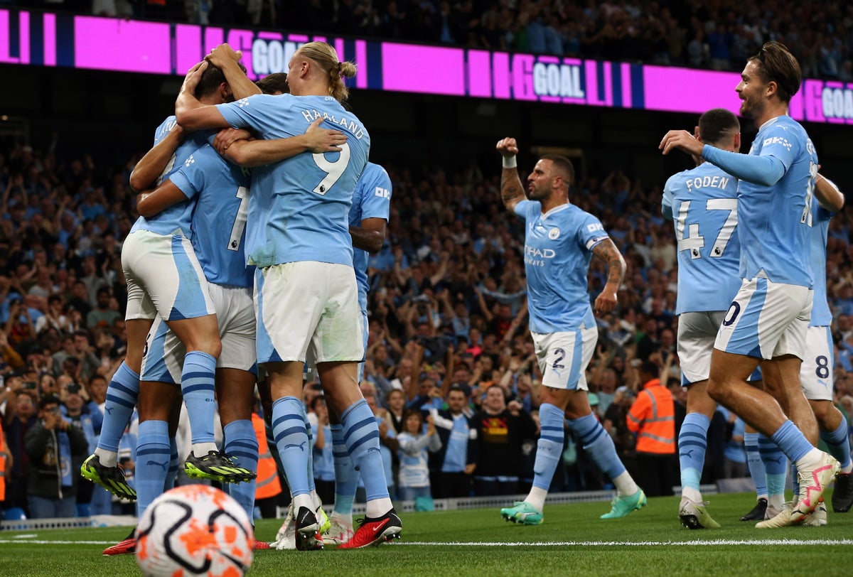 Man City vs Newcastle LIVE: Premier League score and goal updates as Julian Alvarez nets