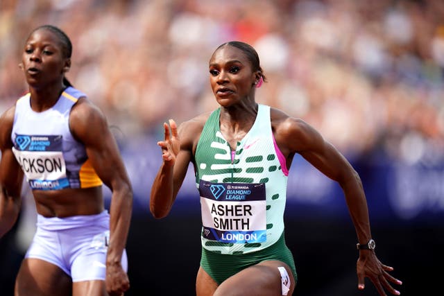Dina Asher-Smith believes the generation of female sprinters will go down in history (Adam Davy/PA)