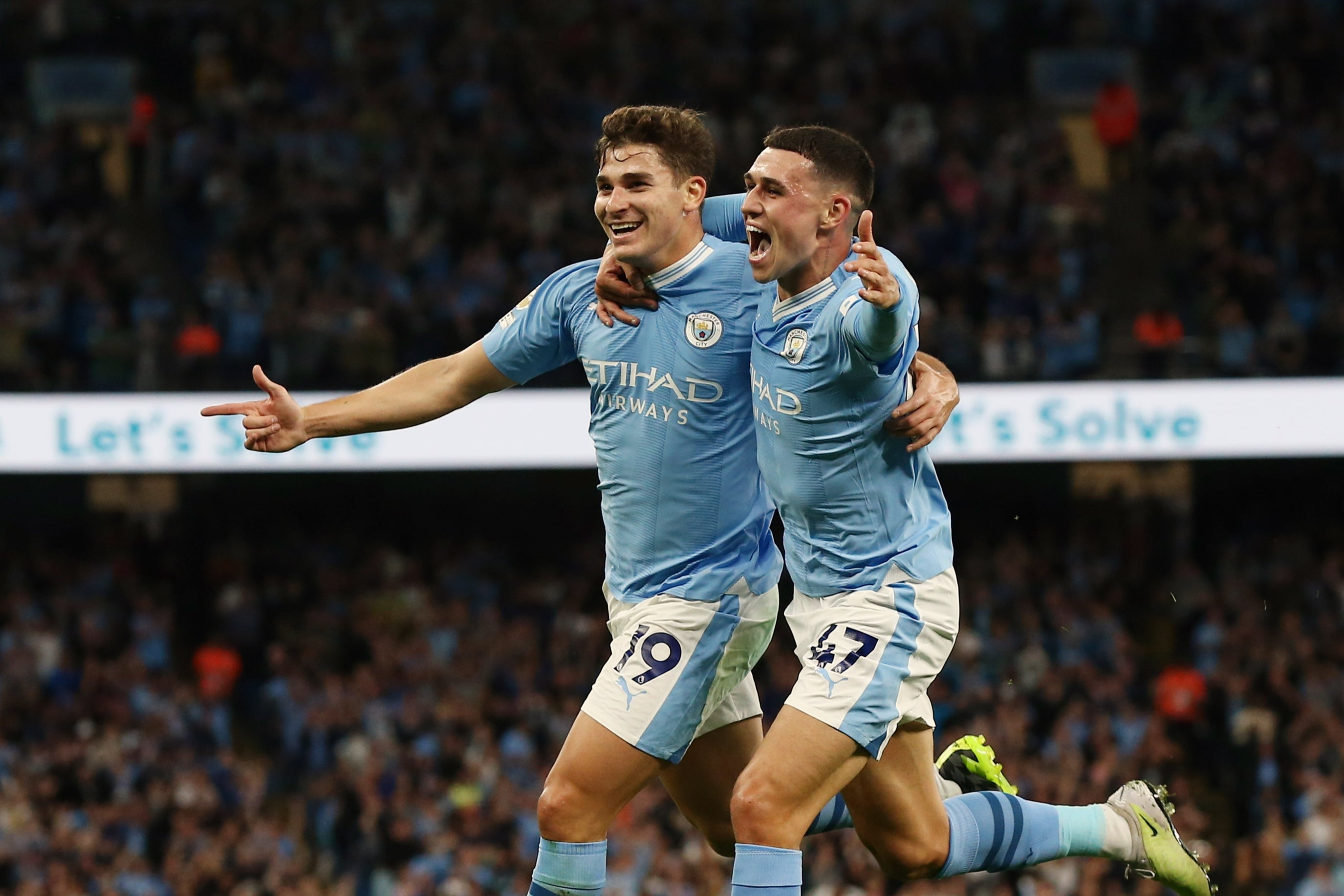 Julian Alvarez and Phil Foden sparkled as Man City overcame Newcastle