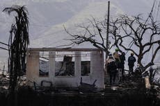 Hawaii wildfires death toll rises to 114 as governor pledges to rebuild fire-ravaged Maui
