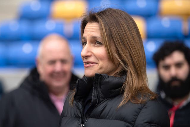 Culture Secretary Lucy Frazer said the Lionesses’ achievement will be marked (Jeff Moore/PA)