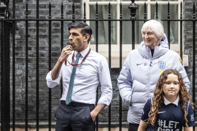 <p>Prime Minister Rishi Sunak faced criticism for not attending the World Cup final (Richard Pohle/The Times/PA)</p>