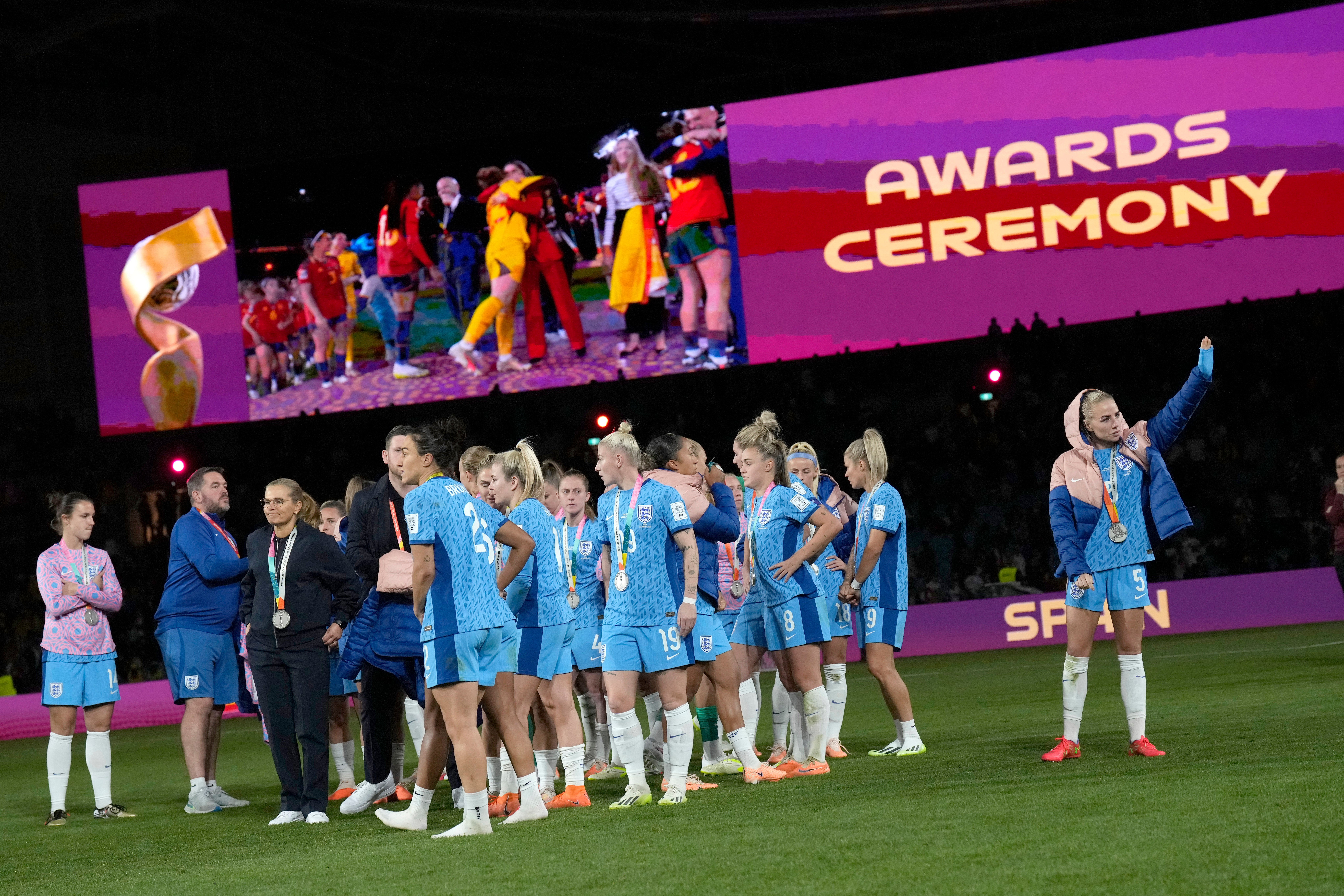 WWCup Spain England Soccer