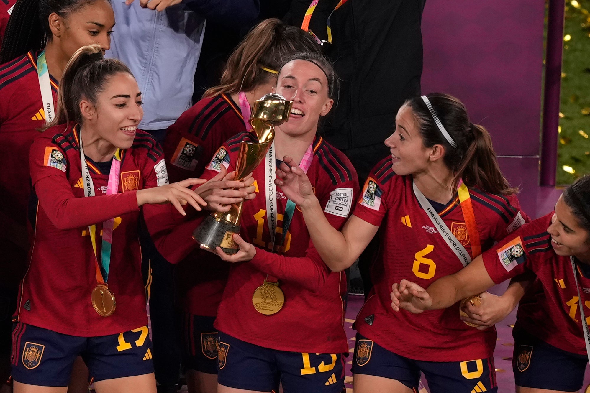 WWCup Spain England Soccer