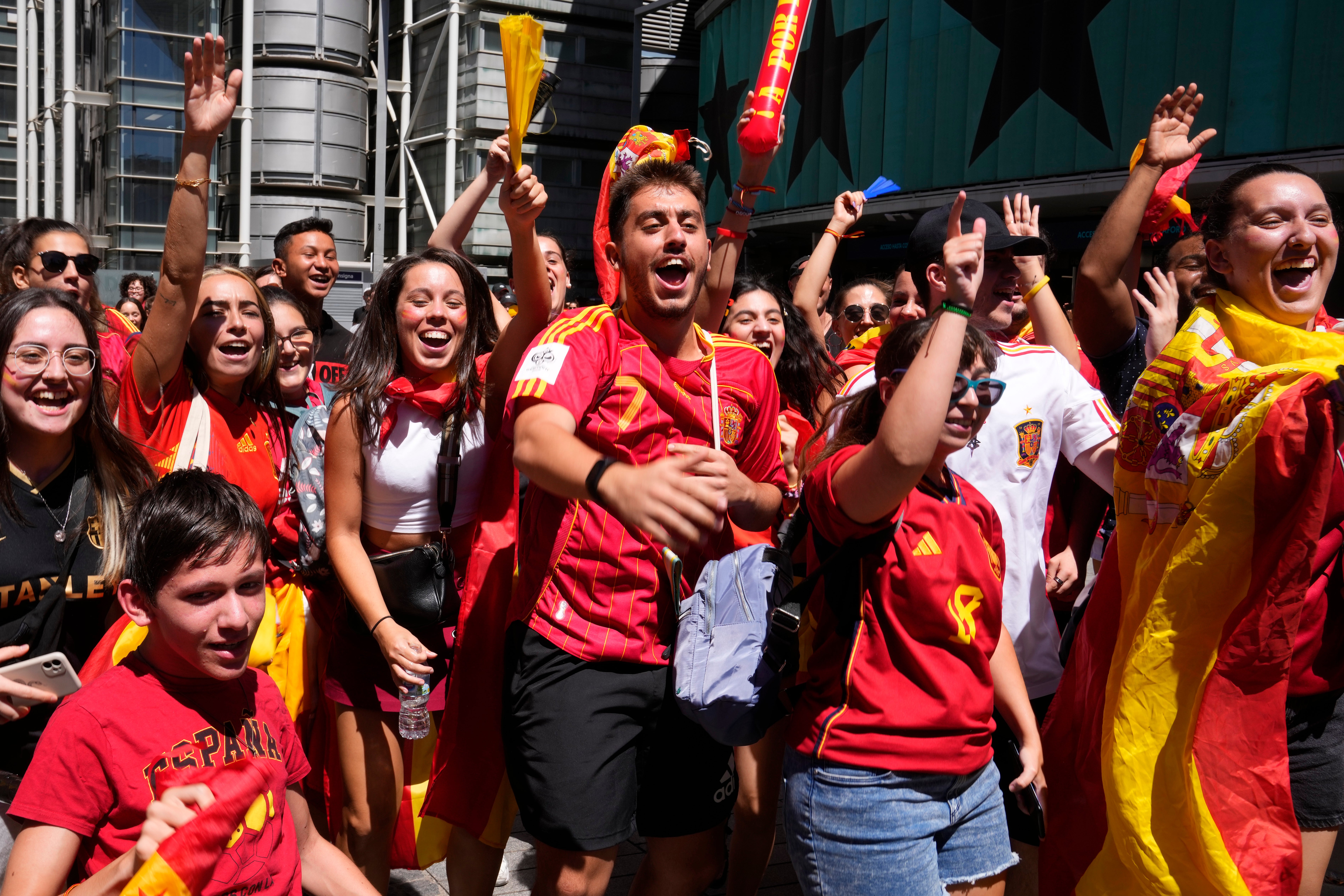 WWCup Spain England Soccer Final Reaction