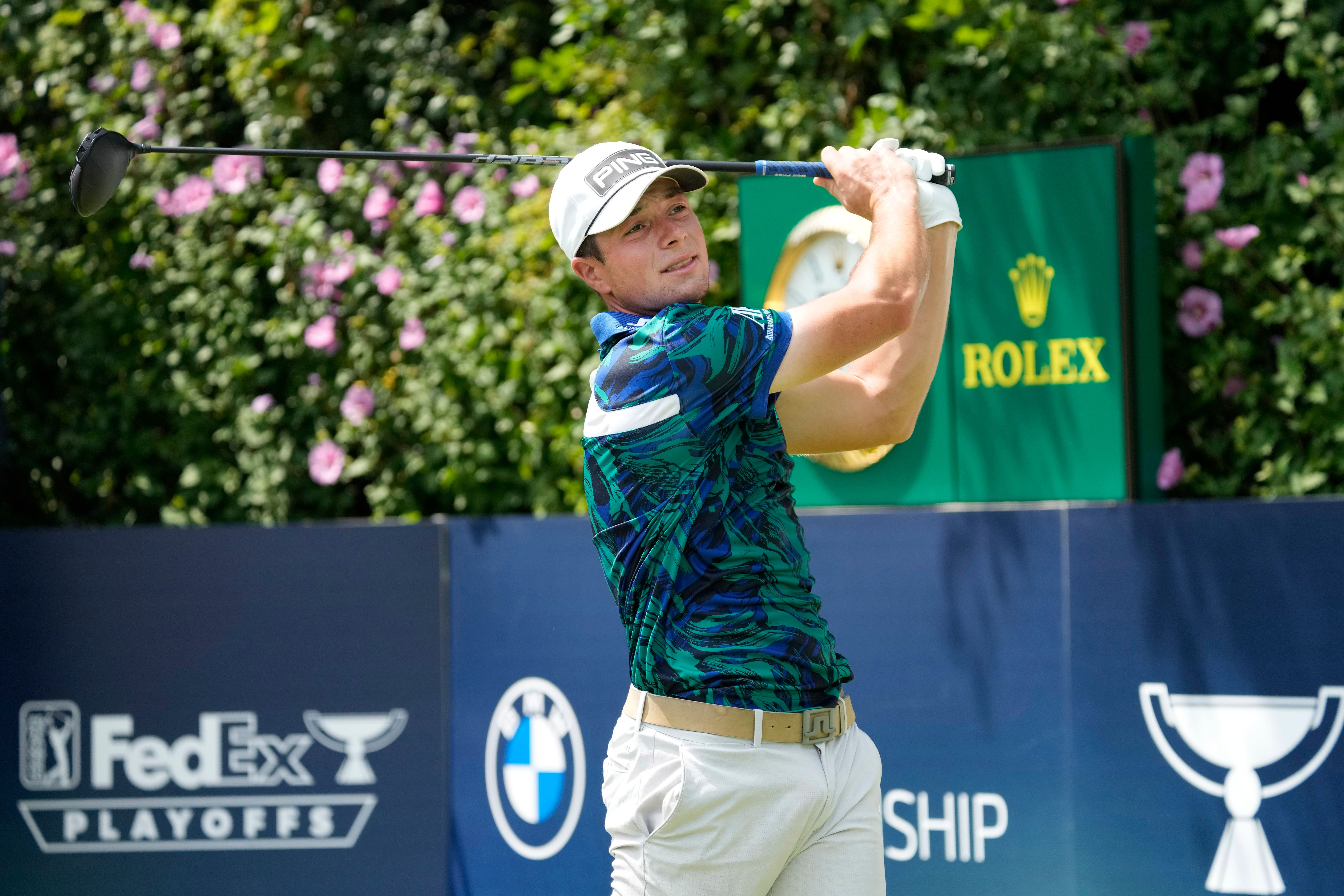 Hovland heads to the Tour Championship next week with a real chance of winning the FedEx Cup