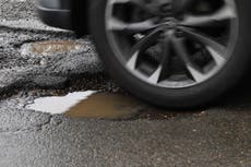 Pothole breakdowns hit five-year high