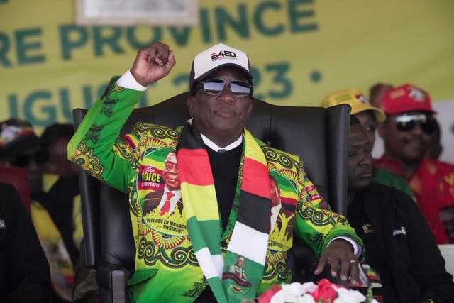 Zimbabwe Elections Mnangagwa