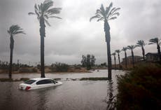 Mapped: The path of Tropical Storm Hilary bringing heavy rain and floods to California, Nevada and Mexico