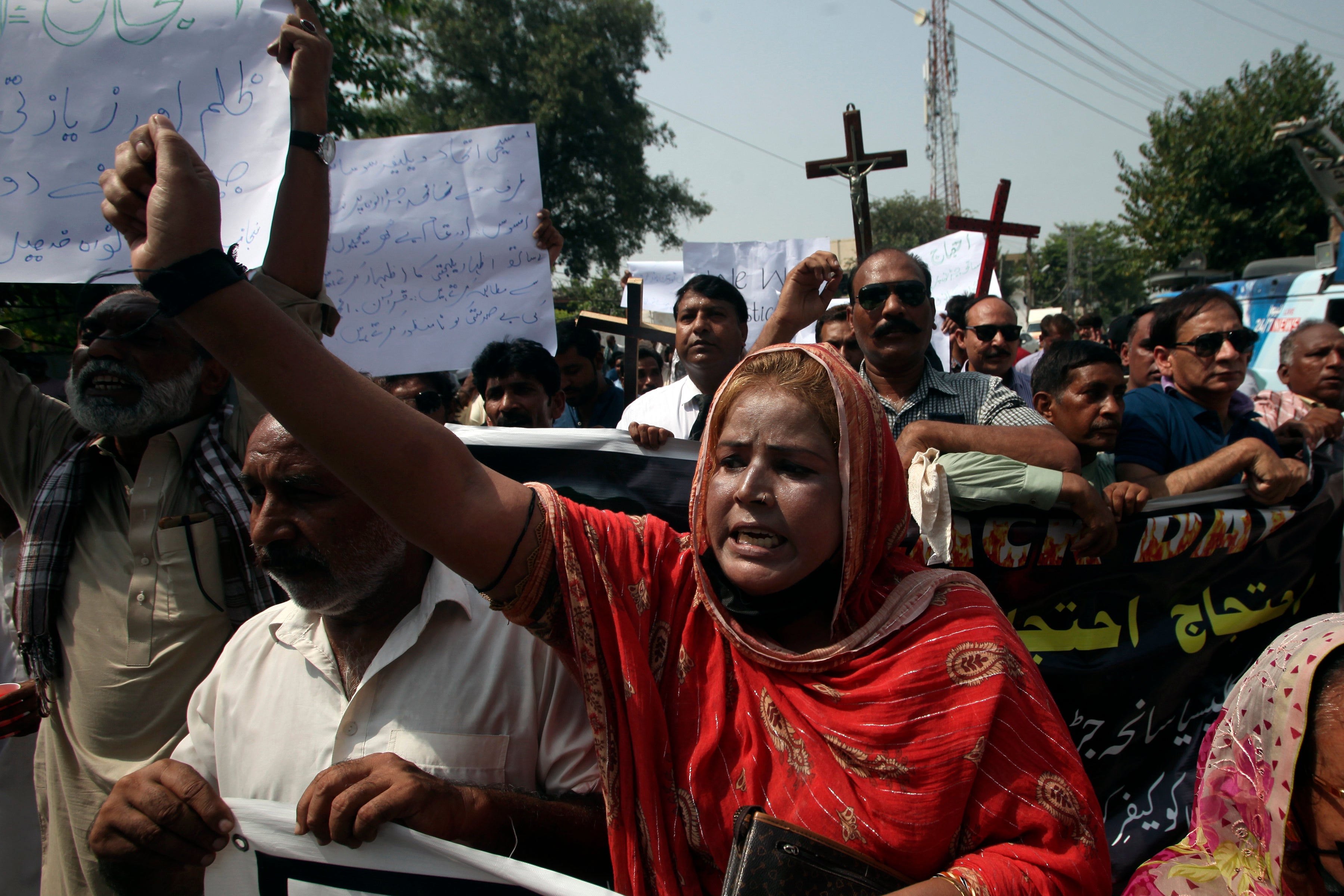 Pakistan Churches Attacked