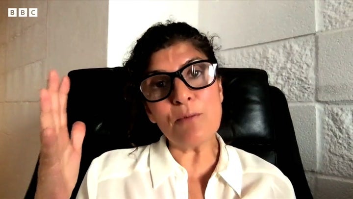 <p>Zara Aleena’s aunt, Farah Naz.</p>