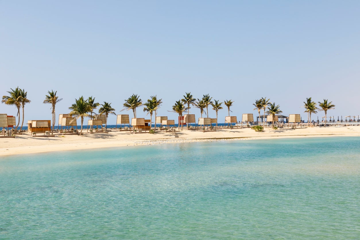 The Corniche has several beaches