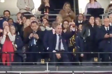 Spanish FA boss under fire for kissing player filmed making obscene gesture
