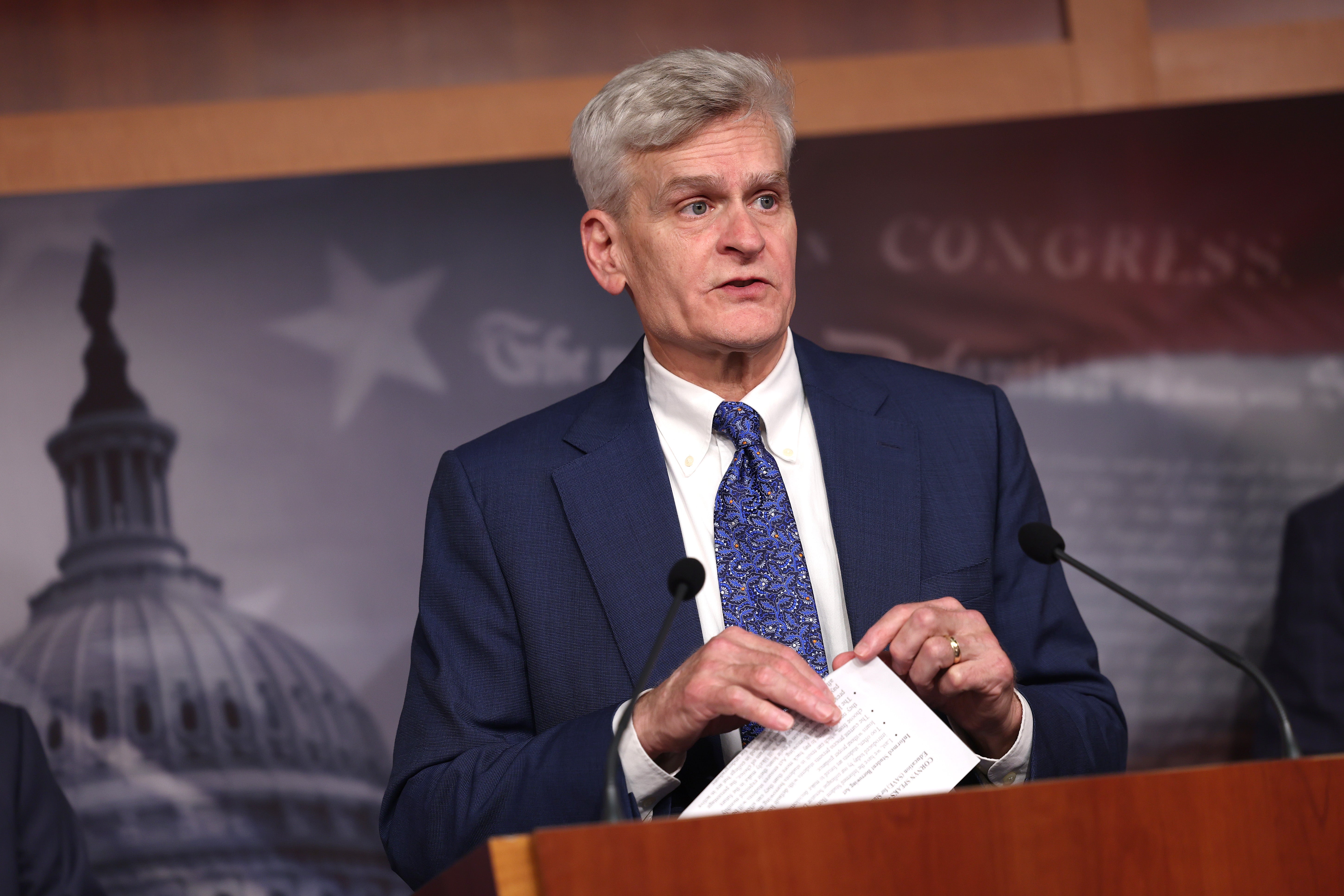 Sen Bill Cassidy (R-LA) voted to convict Donald Trump for his role in the January 6 riot