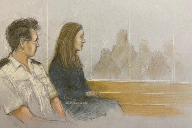 <p>Lucy Letby was sentenced in her absence</p>