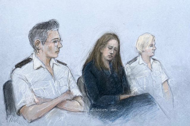 The father of a child who requires constant care after being attacked by nurse Lucy Letby told a court his baby was saved by God, but found by the Devil (Elizabeth Cook/PA)