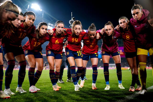 Spain’s attacking strength and collective quality secured their World Cup triumph (Zac Goodwin/PA)