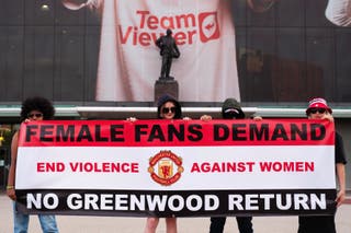 

<p>United fans protested against Greenwood’s return</p>
<p> » width=»3542″ height=»2361″ /></p>
<p>“However, I fully accept I made mistakes . and I take my share of responsibility for the situations which led to the social media post. I am learning to understand my responsibilities to set a good example as a professional footballer, and I’m focused on the big responsibility of being a father.</p>
<p>“Today’s decision has been part of a collaborative process between Manchester United, my family and me. The best decision for us all, is for me to continue my football career away from Old Trafford, where my presence will not be a distraction for the club. I thank the club for their support since I joined aged seven. There will always be a part of me which is United.</p>
<p>“I am enormously grateful to my family and all my loved ones for their support, and it is now for me to repay the trust those around me have shown. I intend to be a better footballer, but most importantly a good father, a better person, and to use my talents in a positive way on and off the pitch.”</p>
<div style=