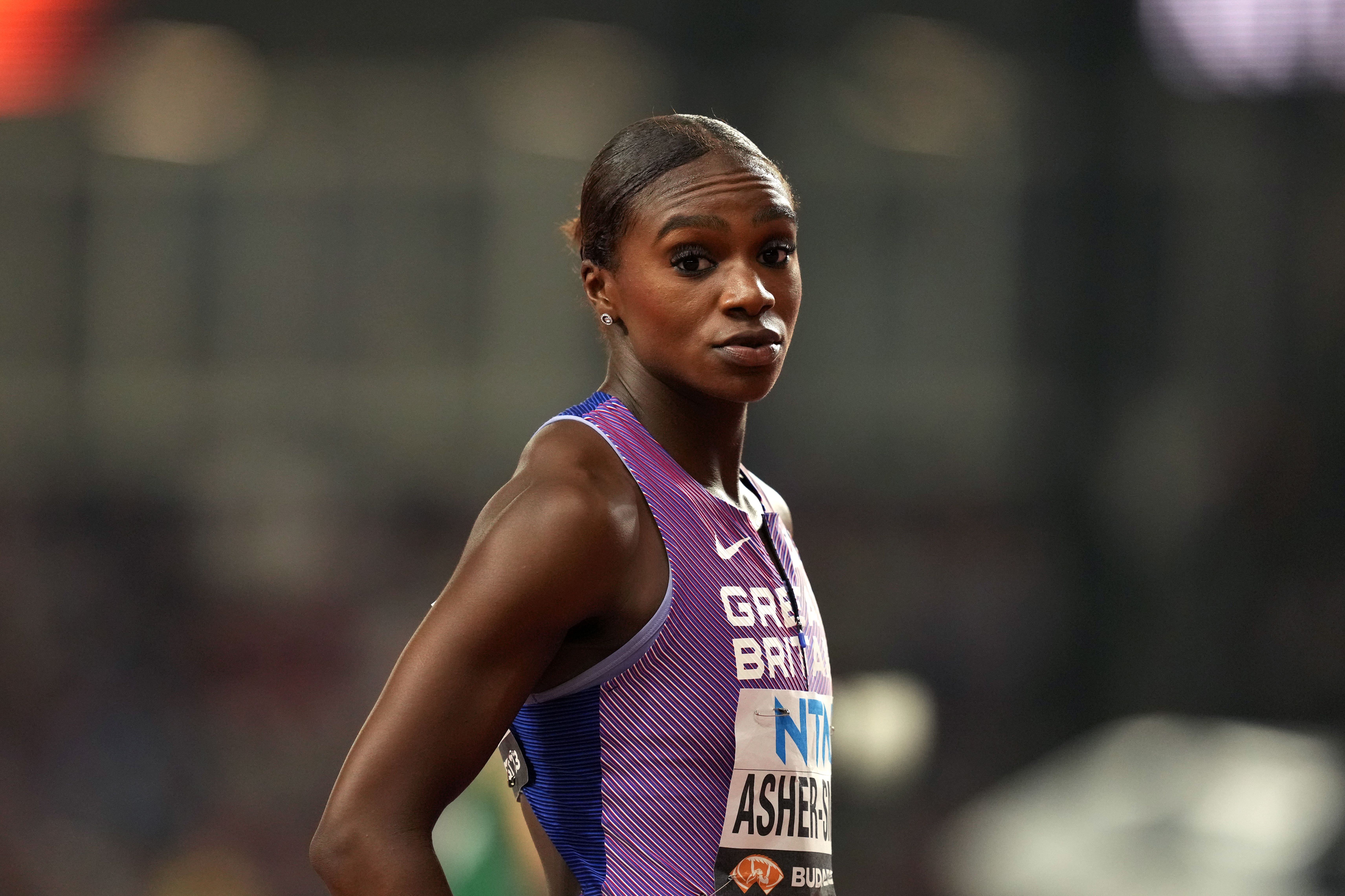 Great Britain’s Dina Asher-Smith finished eighth in the 100m final (Martin Rickett/PA)