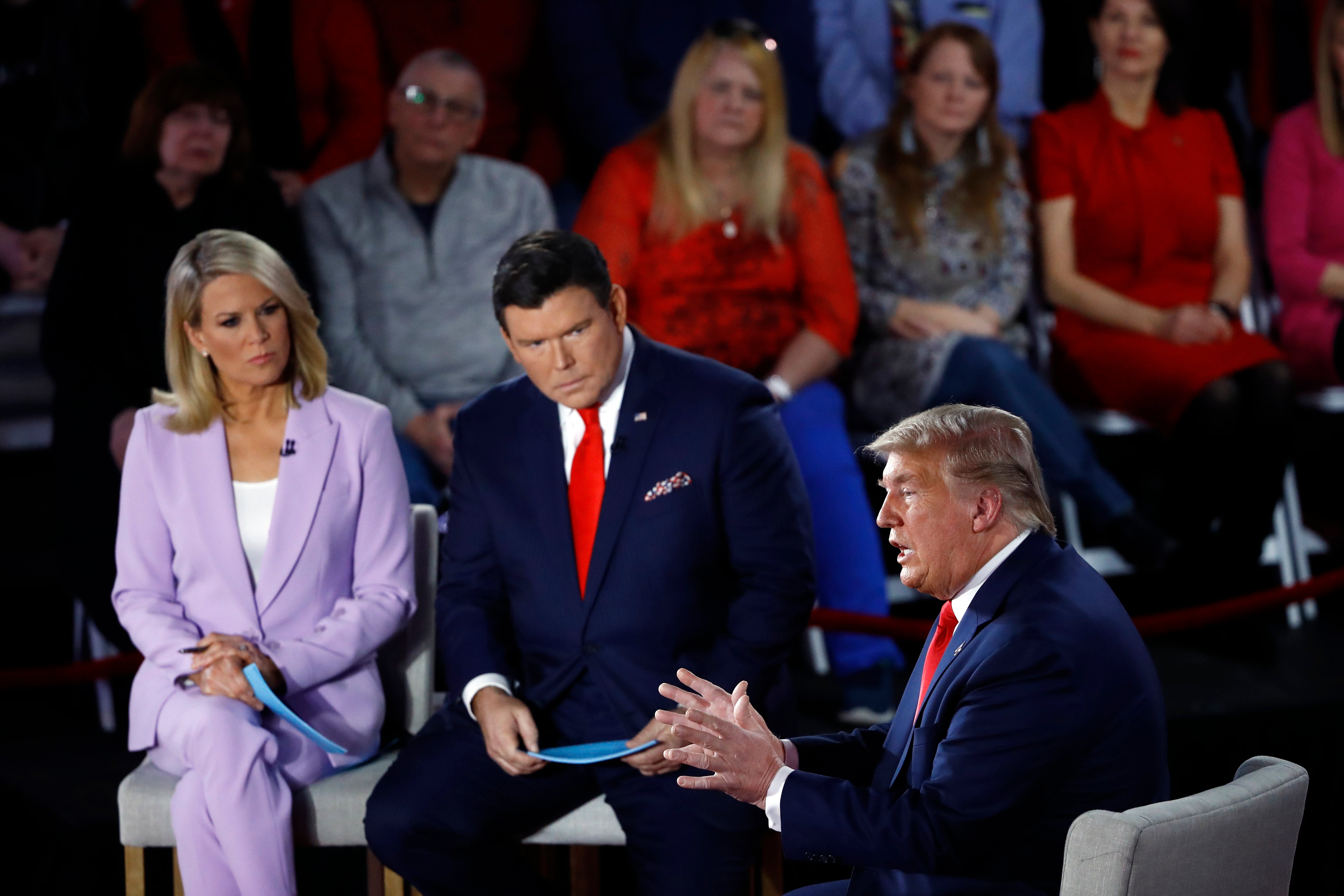 <p>Trump’s refusal to turn up to at least the first debate could be seen as a sign of strength, some experts say </p>