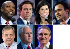 All the times GOP candidates mentioned Donald Trump during the first debate
