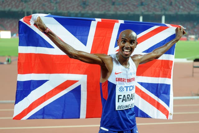 Mo Farah claimed World Championships gold, on this day in 2015 (Martin Rickett/PA)