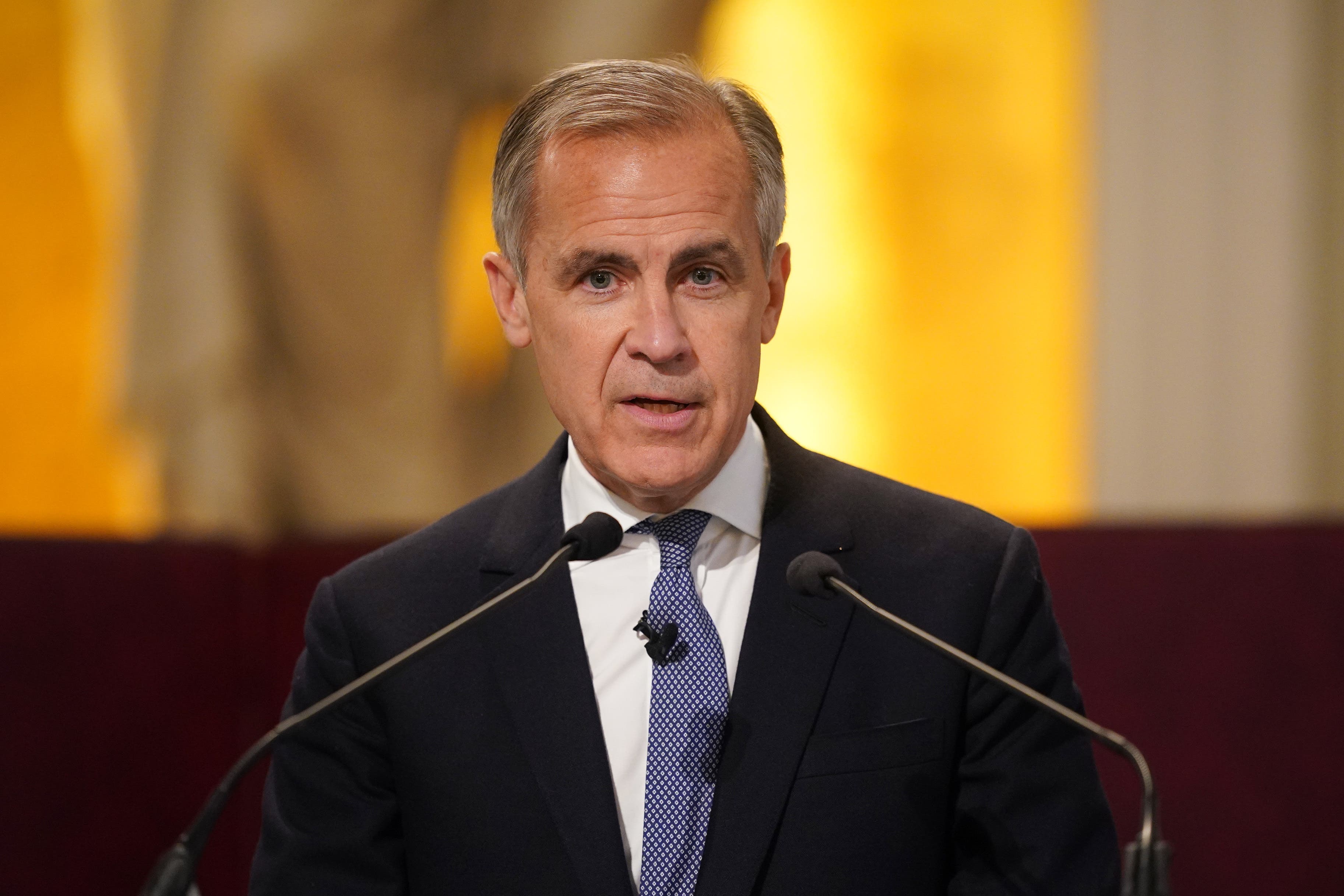 Former Bank of England boss Mark Carney has been appointed to head up a new board of directors at media financial services group Bloomberg as part of a management overhaul at the firm (PA)