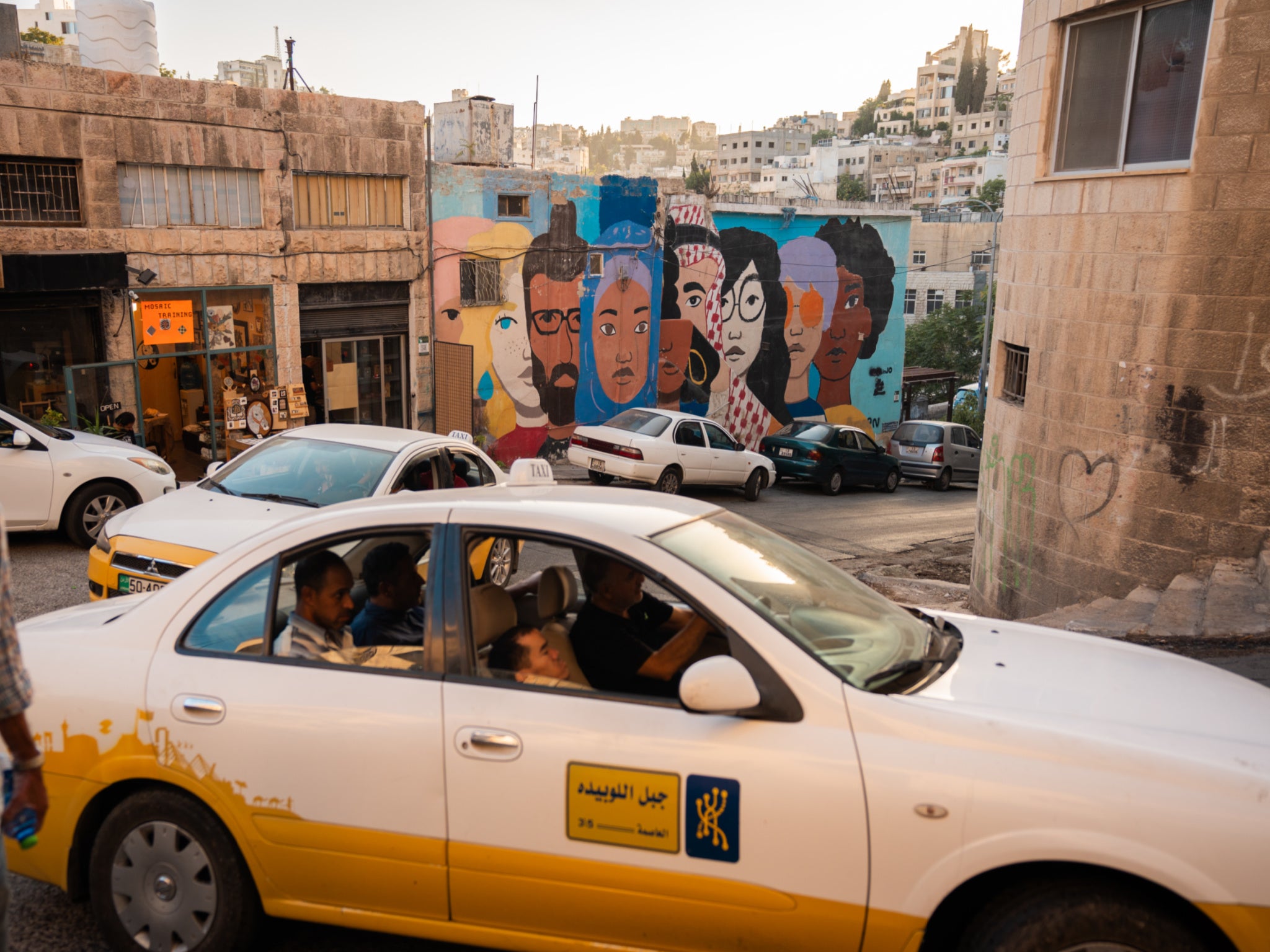 Jordan is brimming with colourful graffiti and street art