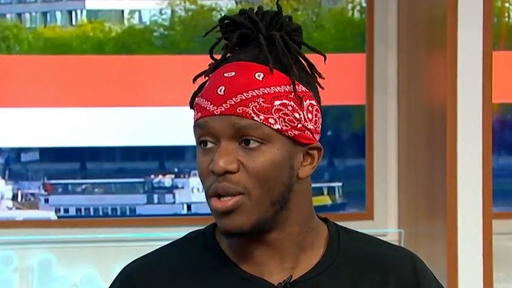 <p>YouTube star KSI.</p>