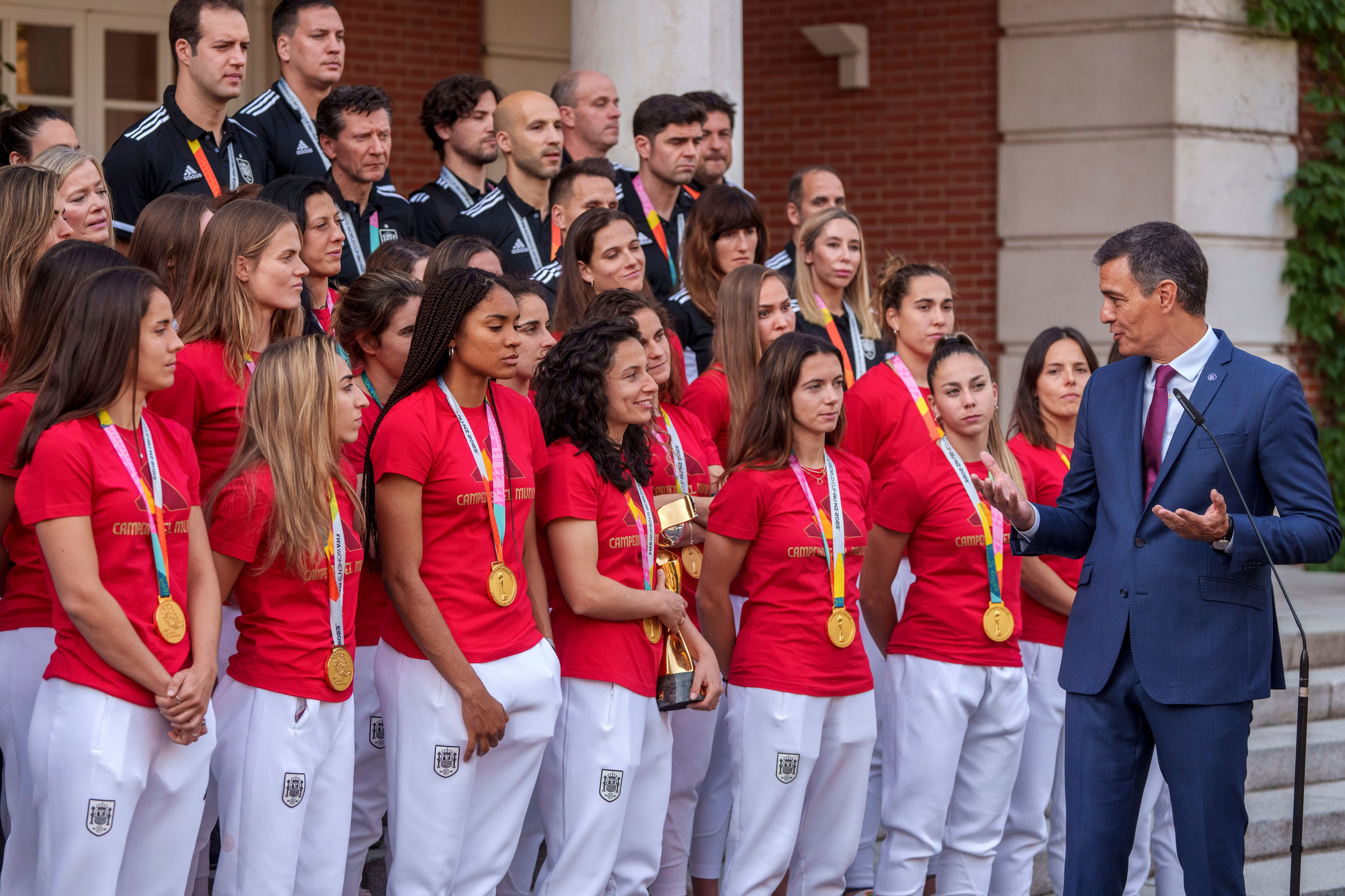 WWCup Spain Soccer Celebrations