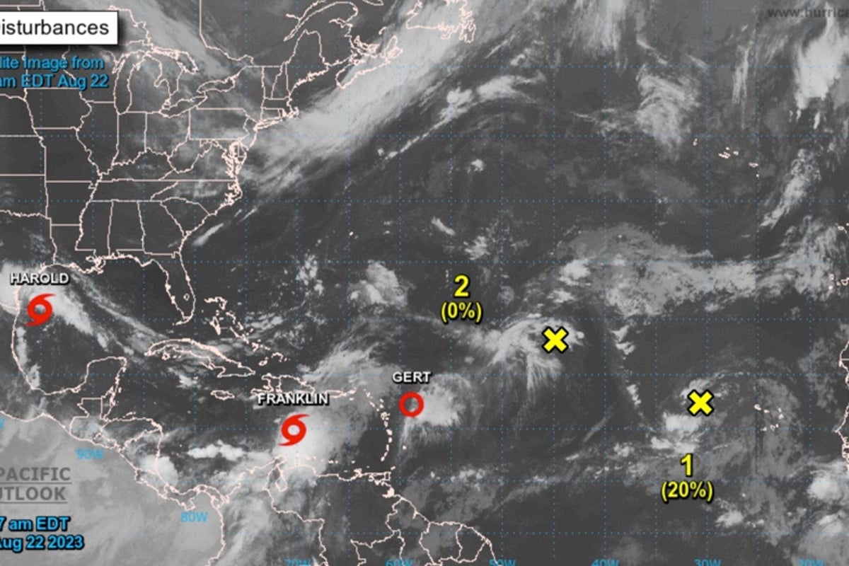 Texas braces for flooding as Tropical Storm Harold barrels towards ...