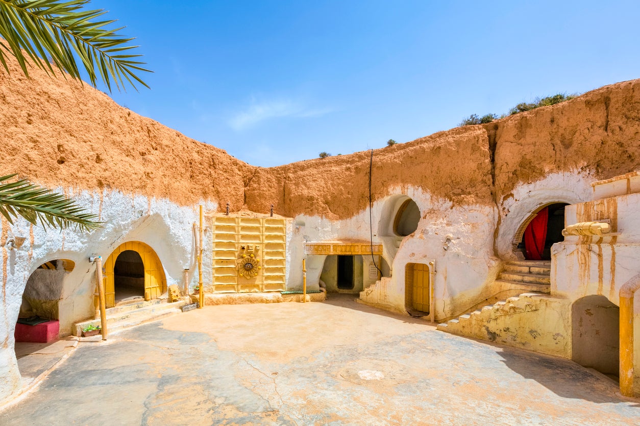 Matmata is still home to Berber residents who live in traditional housing