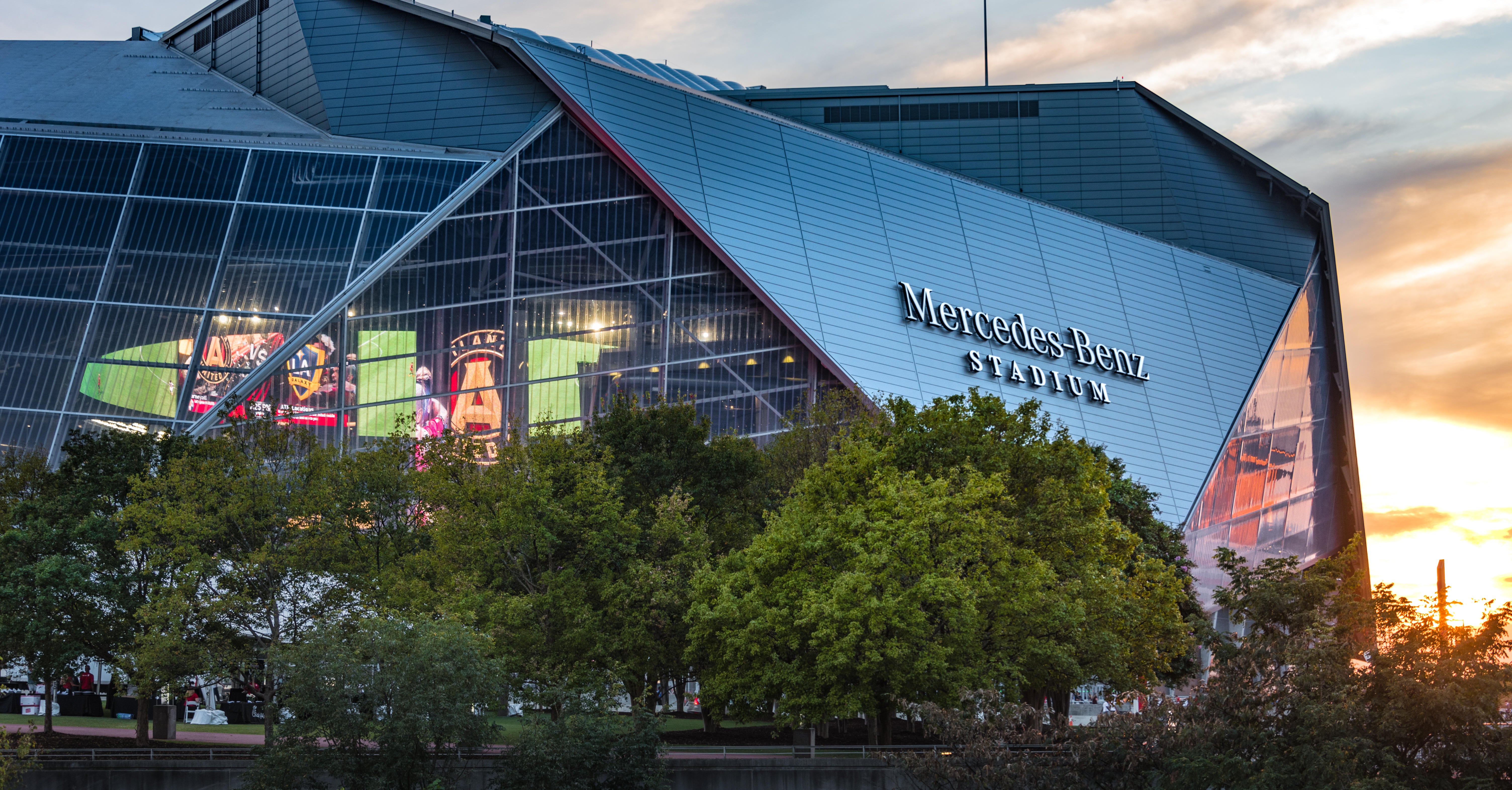 Mercedes-Benz Stadium in Atlanta