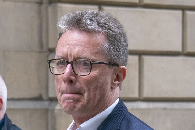 Nicky Campbell was giving evidence to the Scottish Child Abuse Inquiry (Jane Barlow/PA)