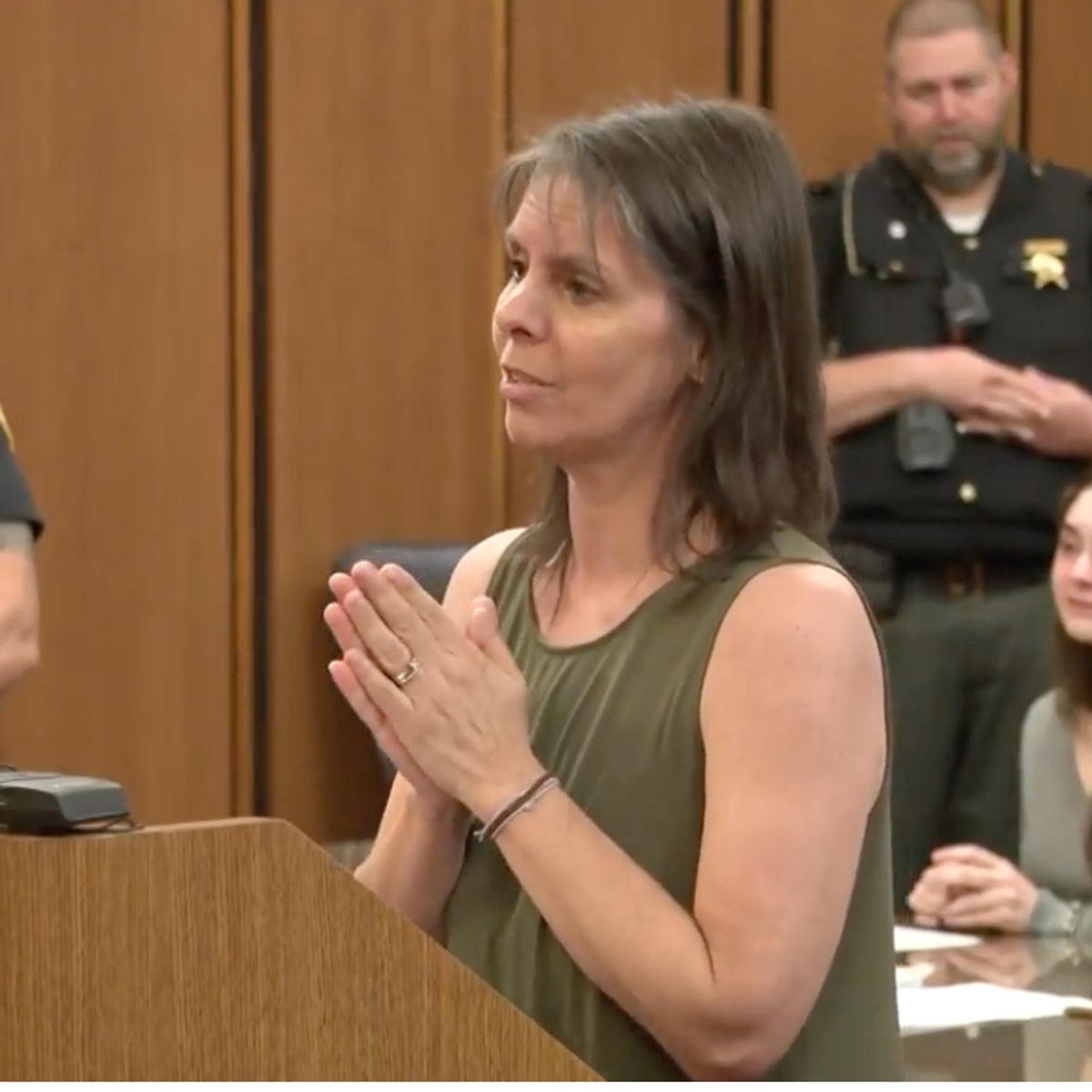 Mother of 'hell on wheels' teen who caused double murder crash pleaded with judge to spare her before life imprisonment | The Independent