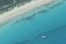 Man rescued from uninhabited Bahamian island after three days shipwrecked