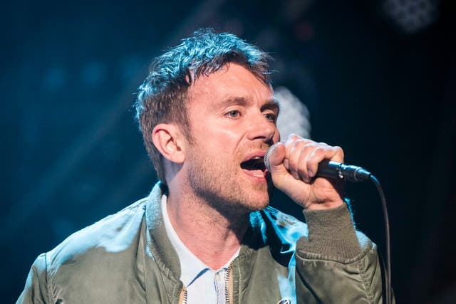 <p>Damon Albarn of Blur has called Brexit a ‘tragedy’ for musicians</p>