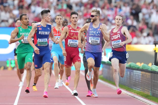 Great Britain’s Josh Kerr and Norway’s Jakob Ingebrigsten will face each other again on Wednesday. (Martin Rickett/PA)