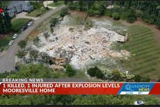 NFL cornerback Caleb Farley’s father killed in massive North Carolina home explosion