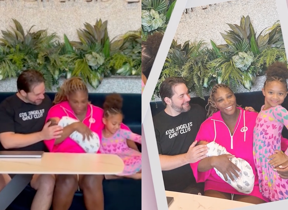 Serena Williams welcomes her second child with husband Alexis Ohanian ...