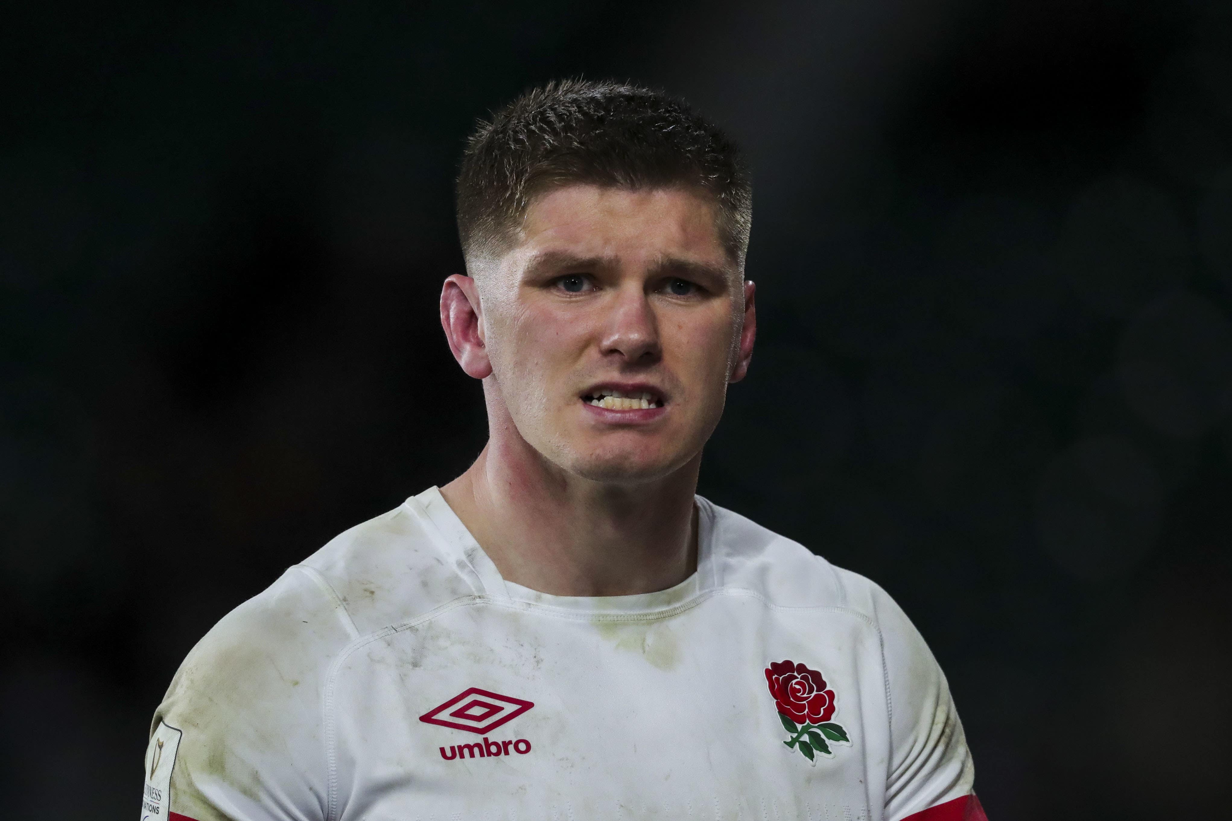 Owen Farrell was sent off against Wales at Twickenham (Ben Whitley/PA)